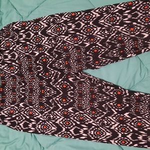 LulaRoe, one size, red/white/black